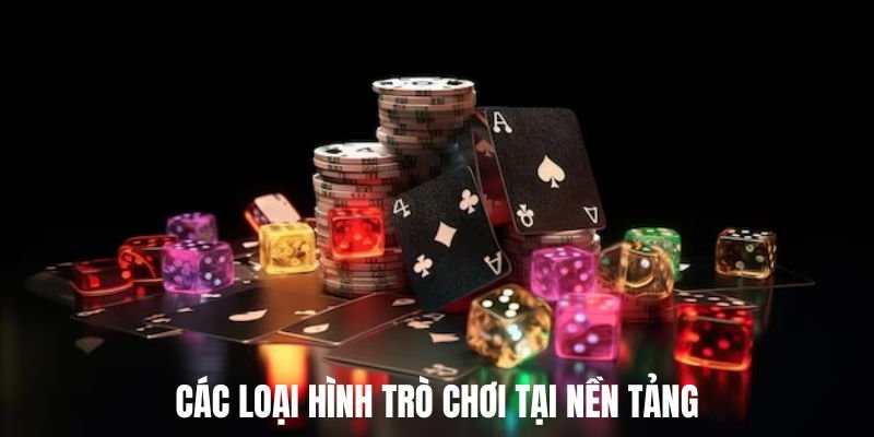 Các loại hình trò chơi tại nền tảng